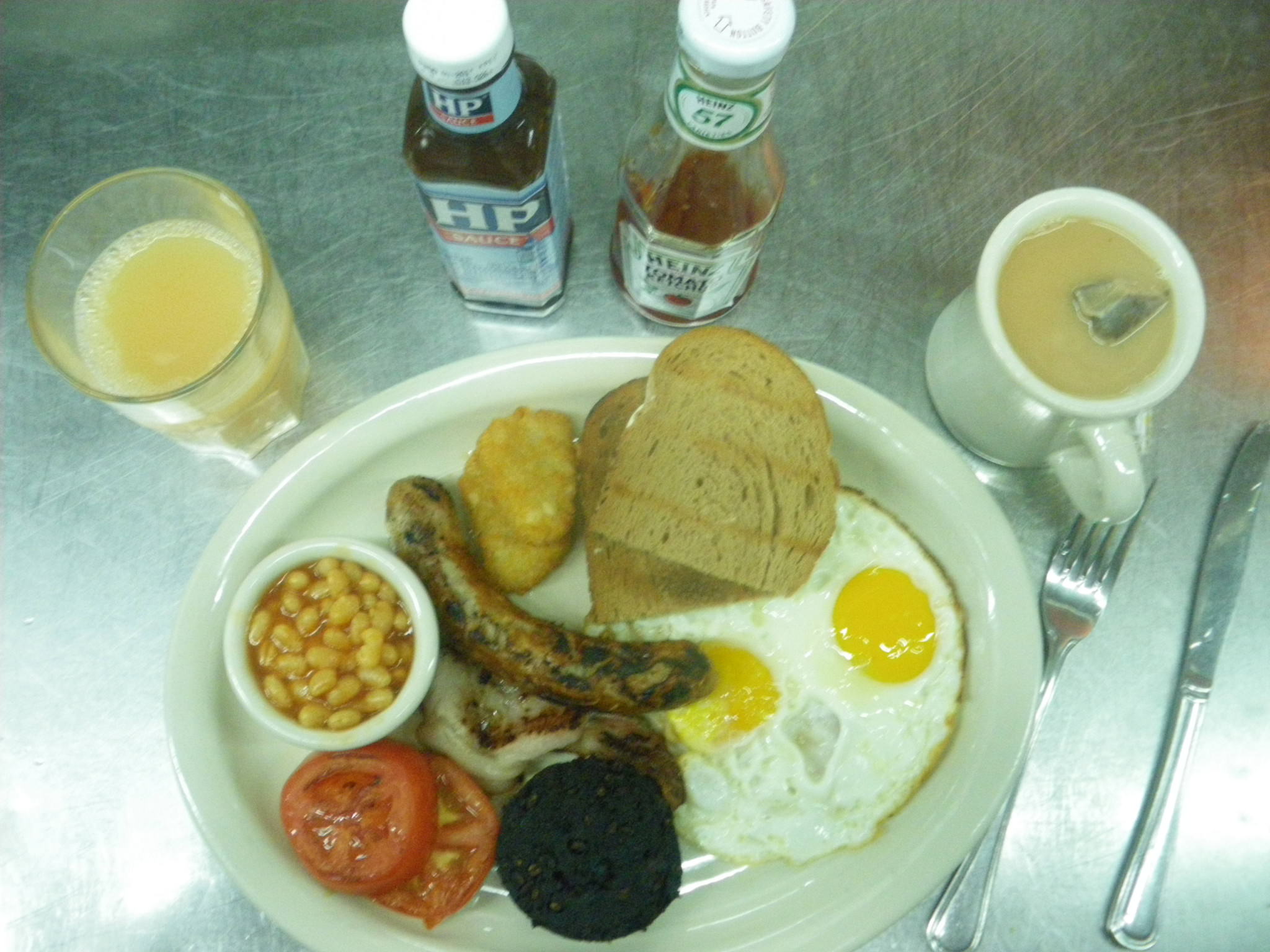 Take advantage of free breakfasts in hostels on your travels