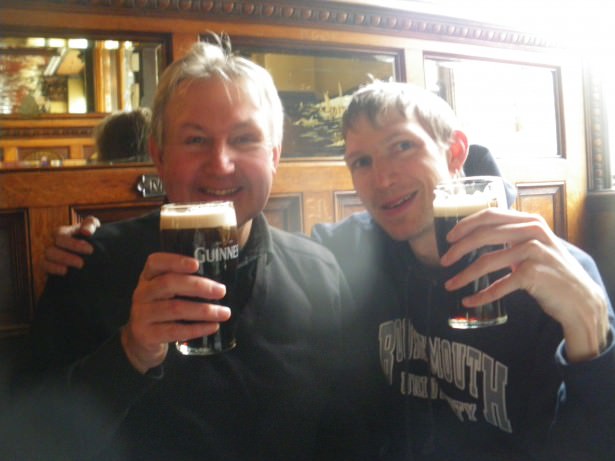 Guinness in the Crown Belfast