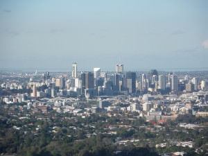 Brisbane from Mount Cootha