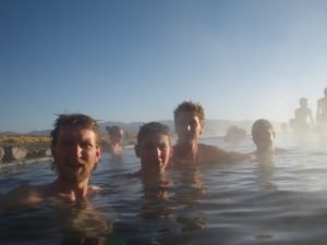 swimming in bolivia salar de uyuni tour