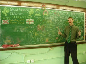 Jonny Blair travels the world and teaches English in Yuen Long