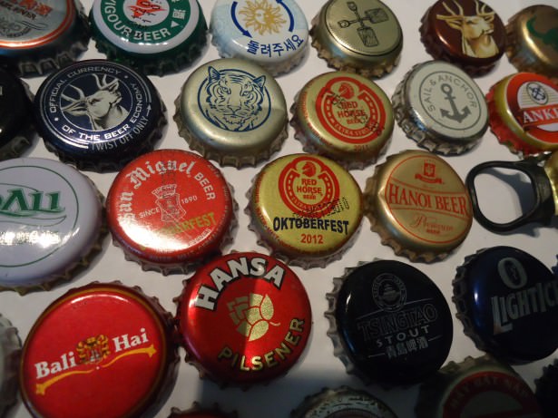 beer bottle tops collection