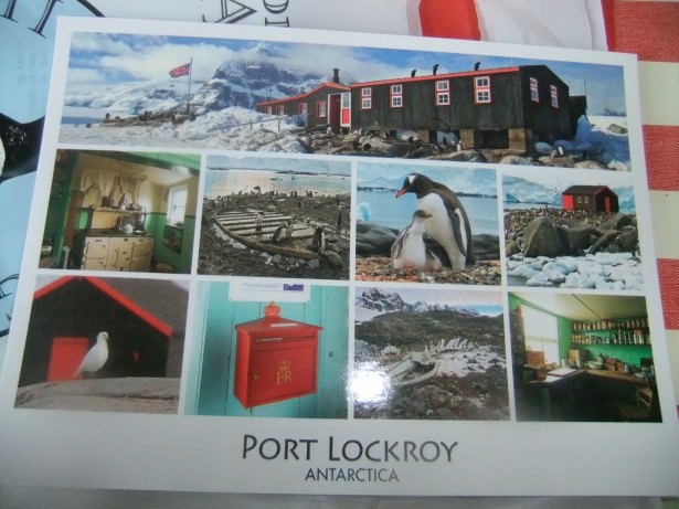 port lockroy postcard