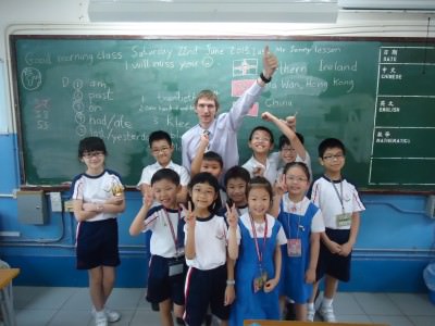 jonny blair teaching english in hong kong