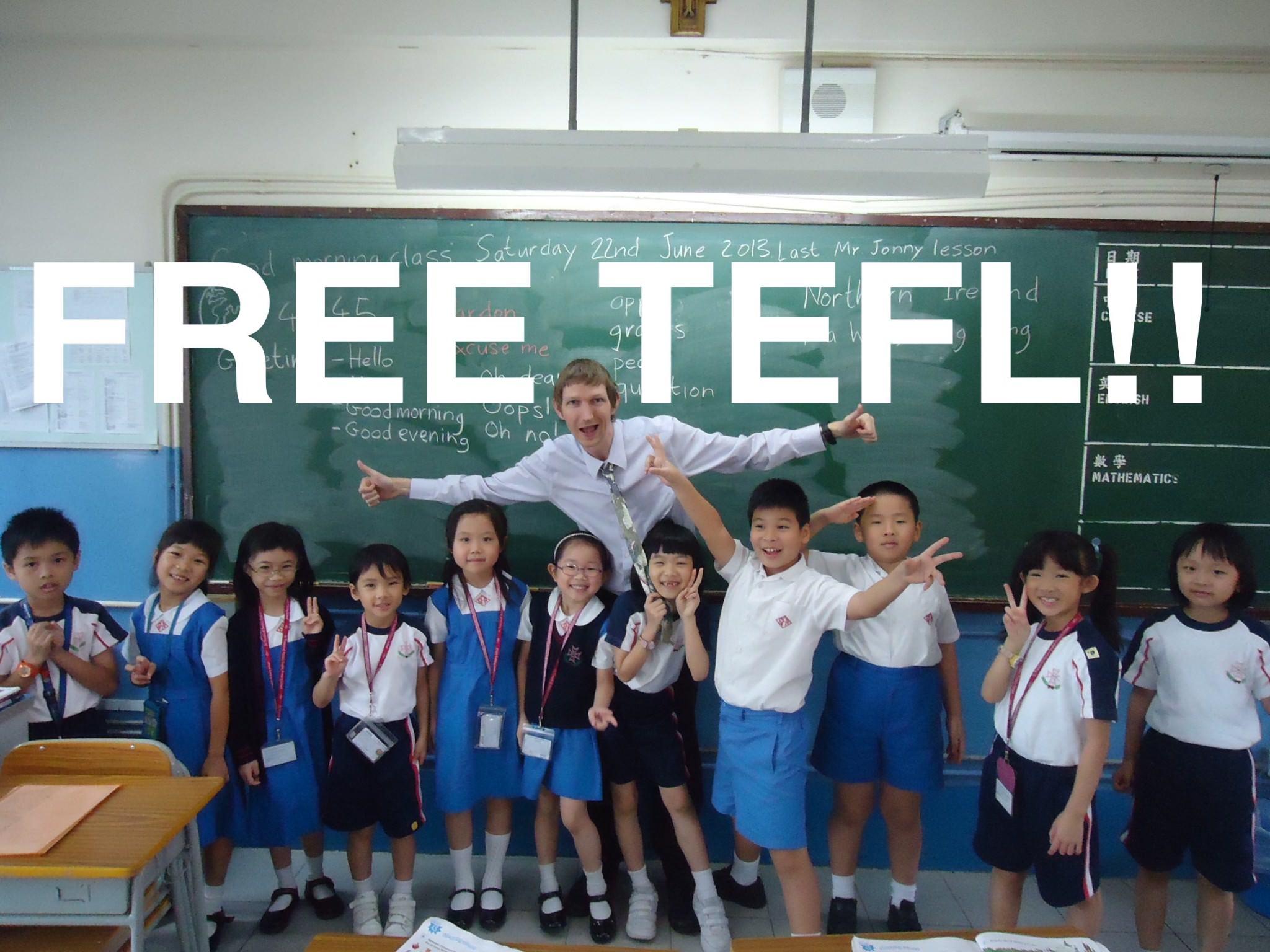 free TEFLs in China