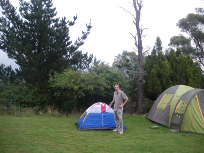 camping in poatina