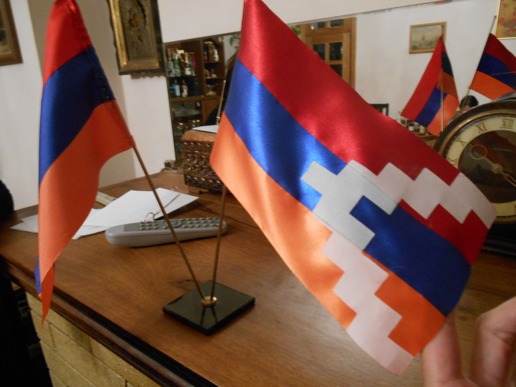 flag nagorno karabakh armenia
