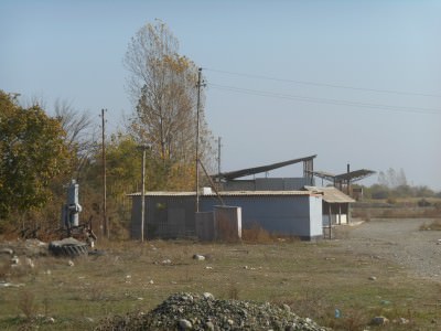 A military base in Agdam
