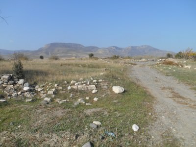 A lonely road to Agdam