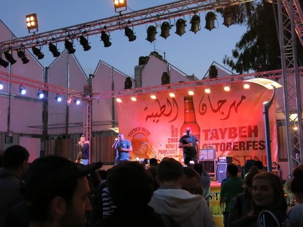 taybeh beer festival stage