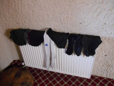 drying socks saving money