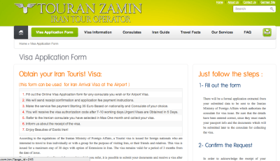 How to Get An Authorisation Code for an Iran Visa