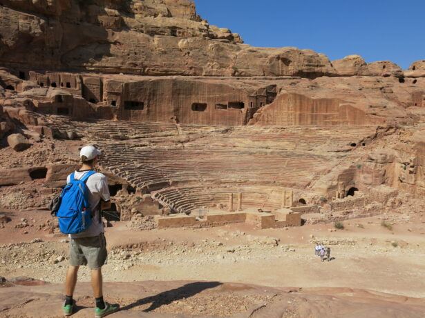 Backpacking in Petra, Jordan