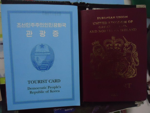 north korea dprk tourist card