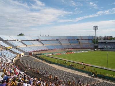 View from Olimpica end.