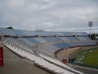 Inside the Estadio Centenario on a non matchday.