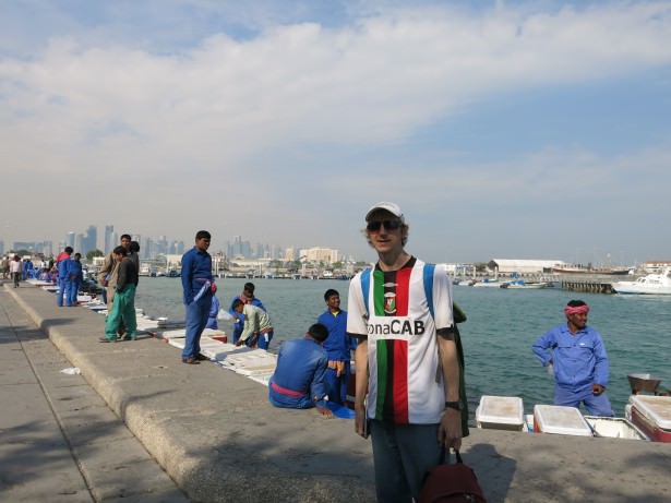 doha qatar seafront jonny blair