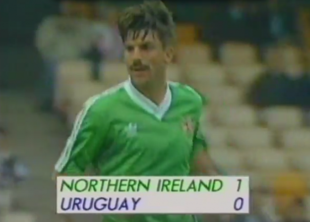 northern ireland beat uruguay 1-0 1990