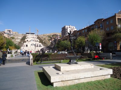 A cool shot in Yerevan, Armenia.