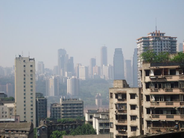 chongqing skyline china