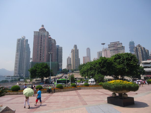 chaotianmen square china chongqing china