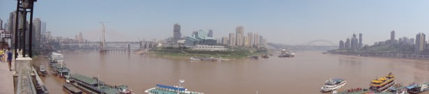 rivers meet in chongqing