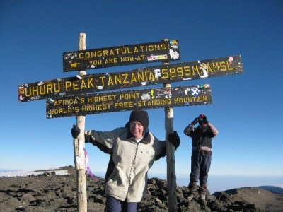 Amazing. Inspiring. Epic. Mapping Megan at the top of Mount Kilimanjaro in Africa!
