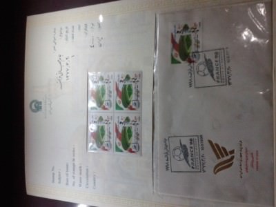 Stamps in the museum