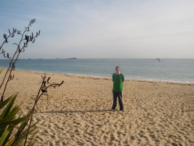 herm island shell beach