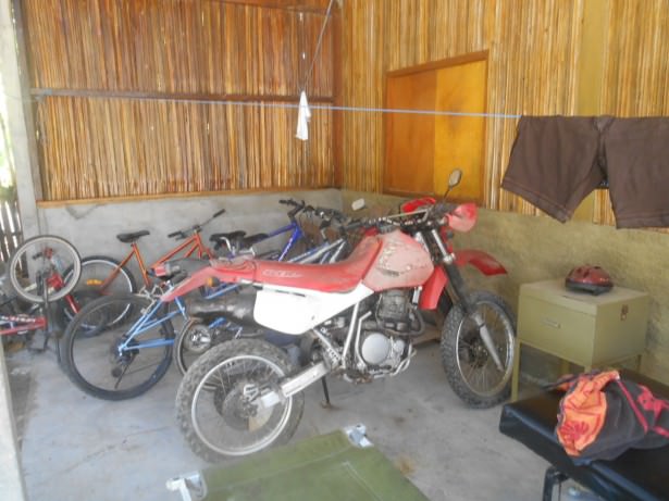 Motorbike hire on Atauro.