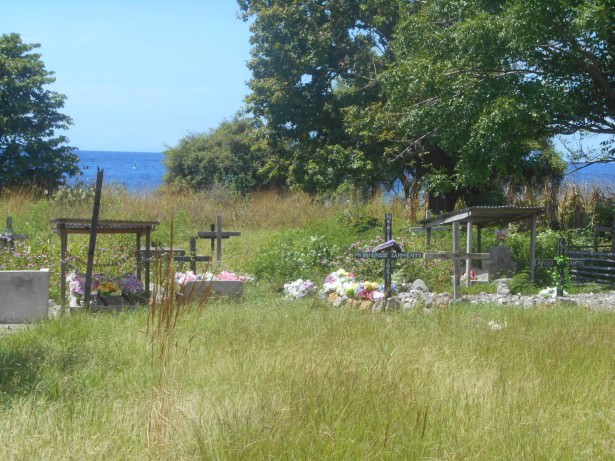 A cemetery on Atauro Island