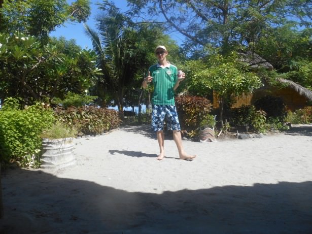 Afternoon beers in Beloi, Atauro Island