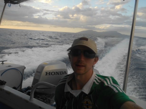 Cruising on the Wetar Strait between Dili and Atauro Island.