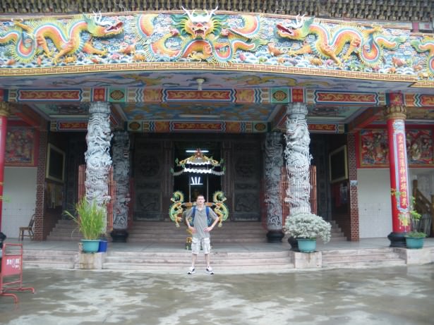 Gong Fu Temple in Xinying, Taiwan.