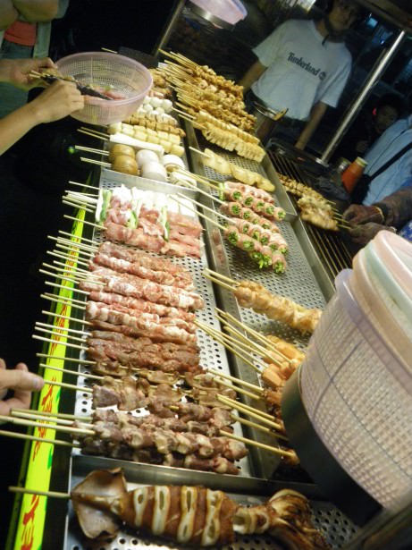 Night barbecue in Xinying, Taiwan