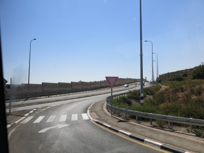 The separation walls are all over the West Bank