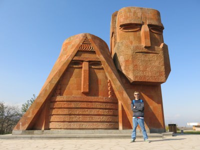 backpacking in stepanakert