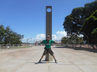 equator in macapa brazil