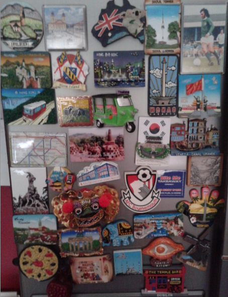 Travel Collectables: My Mums Fridge Magnets