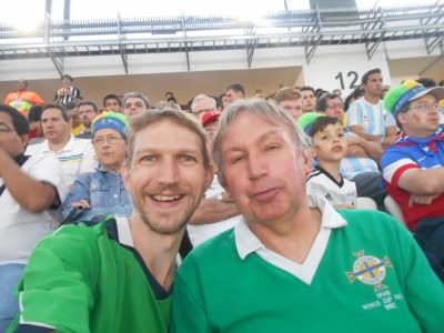brazil world cup with dad