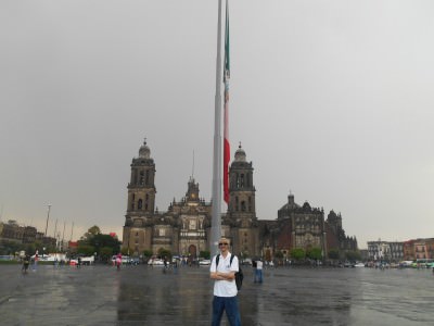 Backpacking in Mexico City - Zocalo!