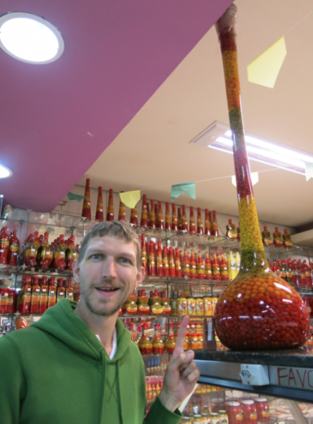 Spices in the Mercado Central in Belo Horizonte, Brazil.