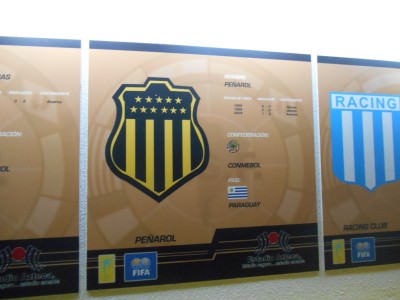 The Penarol error on the Wall of Fame.