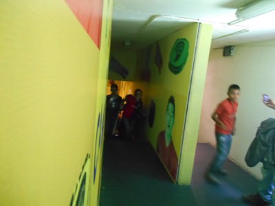 Players tunnel.