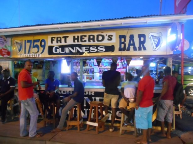 Fat Heads Bar, Parika, Guyana.