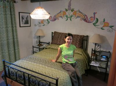 Our bedroom at the Hotel Villas Casa Morada - San Cristobal de las Casas Mexico