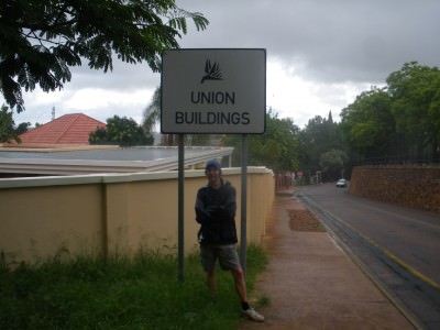 Backpacking in Pretoria back in the day...