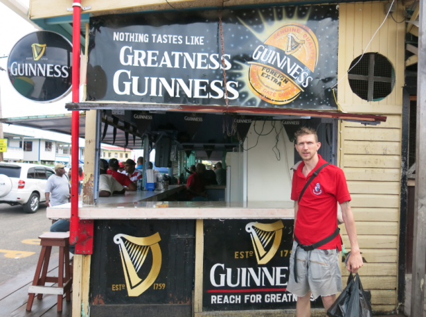 Fat Head's Bar, Parika, Guyana.