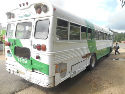 Bus from Belmopan to Teakettle