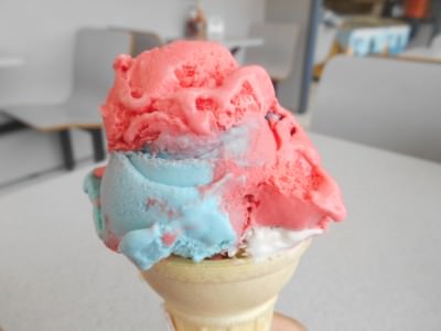 Friday's Featured Food: Independence Ice Cream at WDs in Spanish Lookout, Belize.